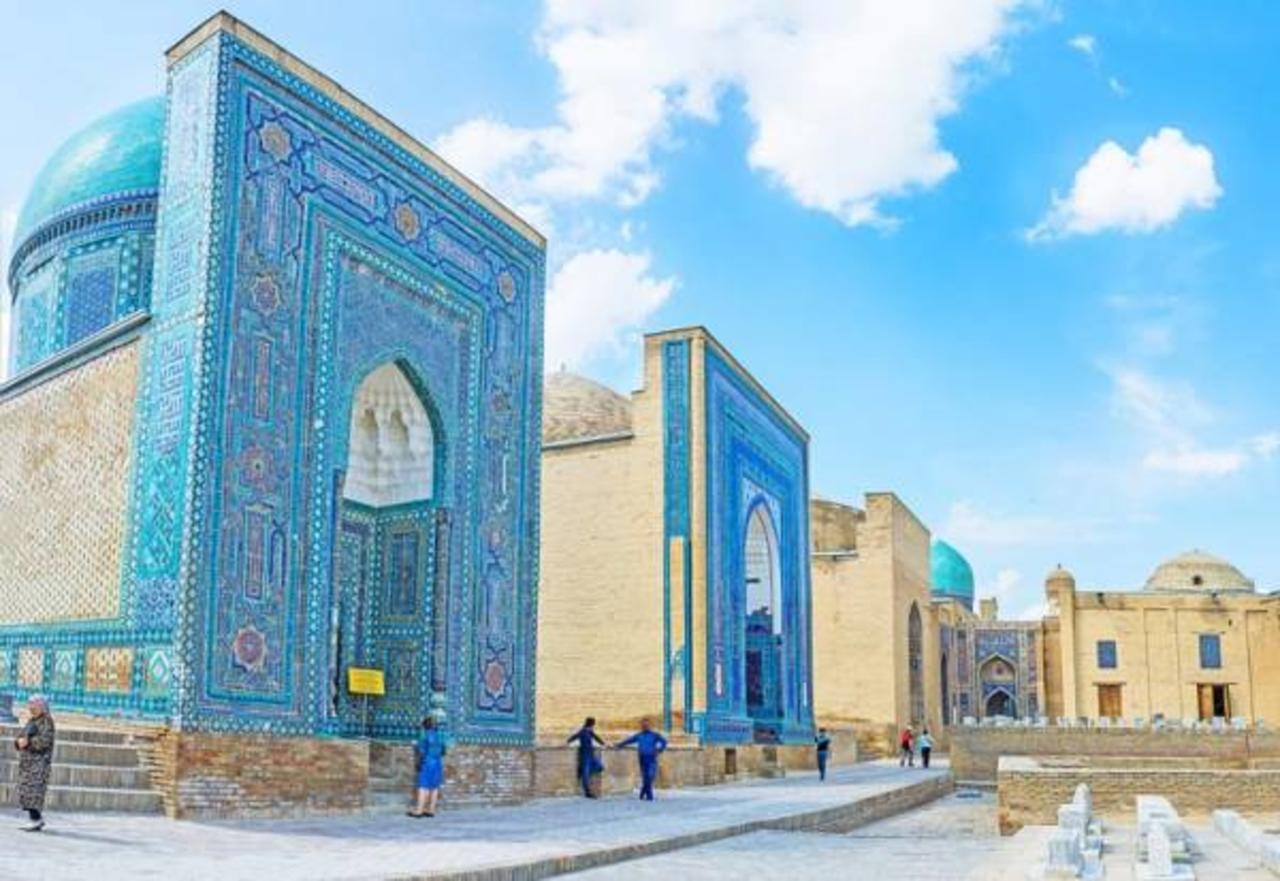 Samarkand Travel Hotel Exterior foto